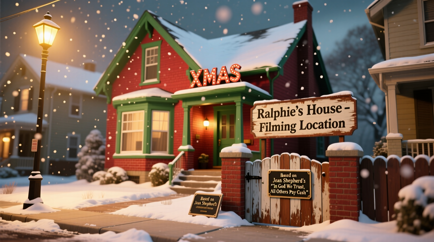 a christmas story filming locations