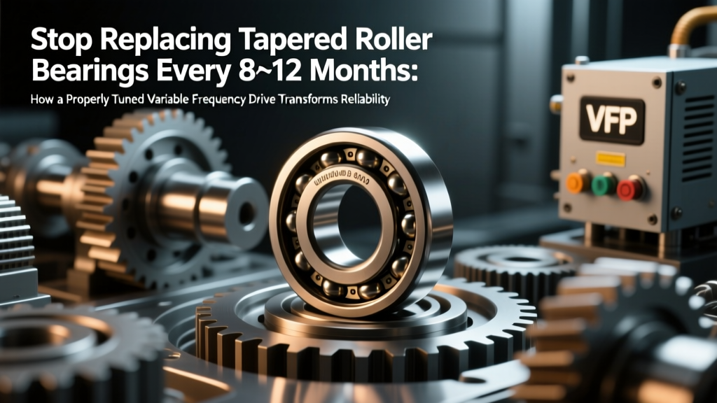 Extend Tapered Roller Bearing Life 3.2× with Tuned VFDs