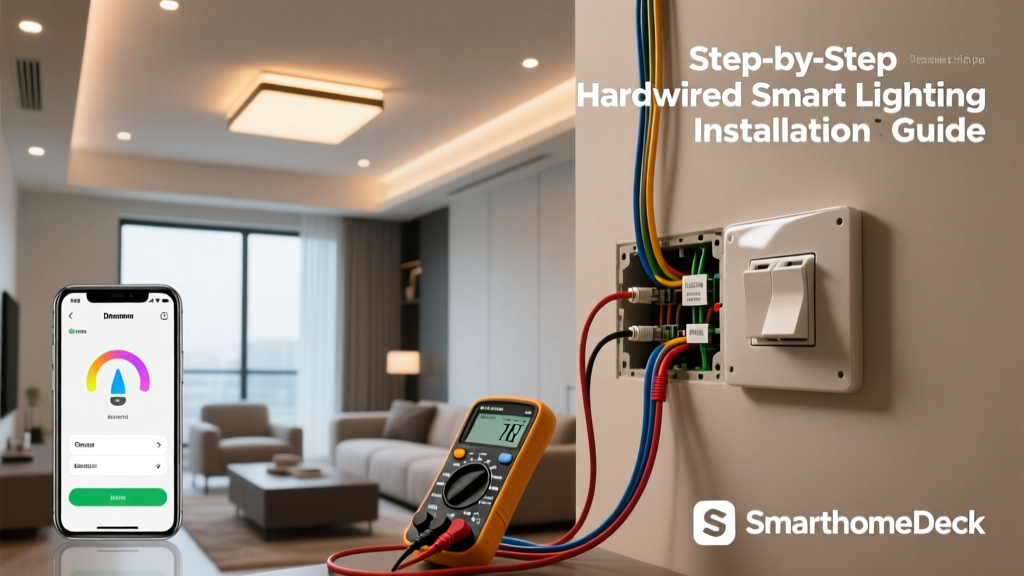 Step-by-Step Hardwired Smart Lighting Installation Guide