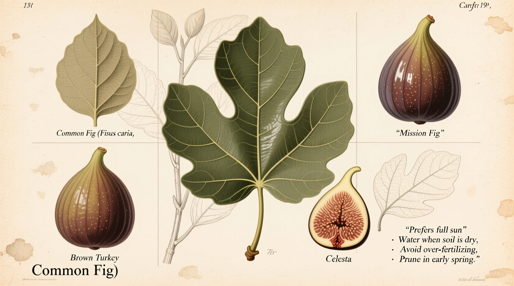 Fig Leaf Sizes by Variety | TheHomeSprouts