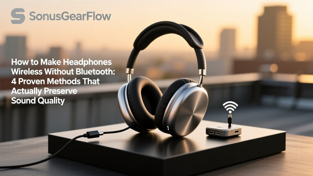 How to Make Headphones Wireless Without Bluetooth (2026)