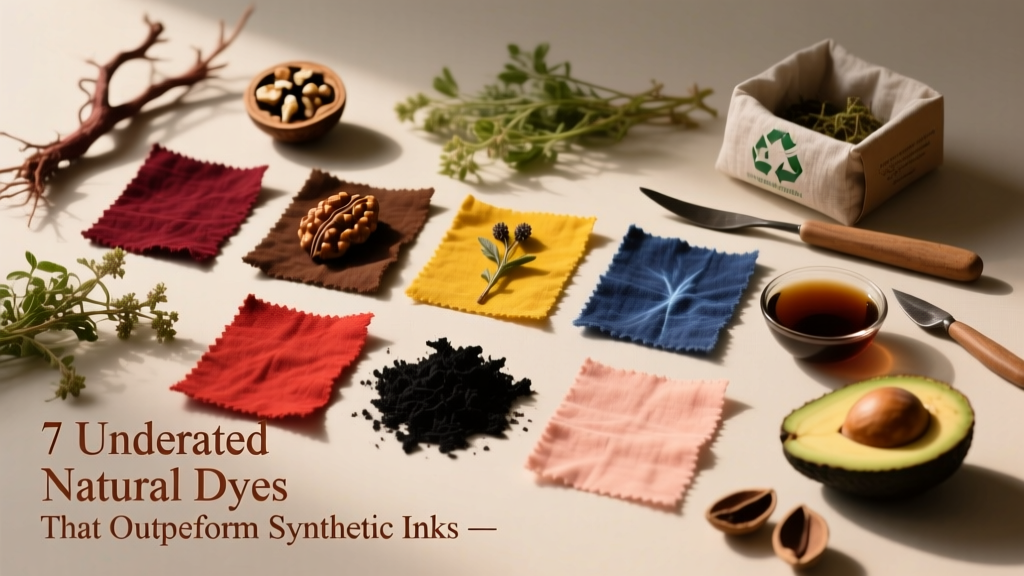 7 Underrated Natural Dyes That Outperform Synthetic Inks