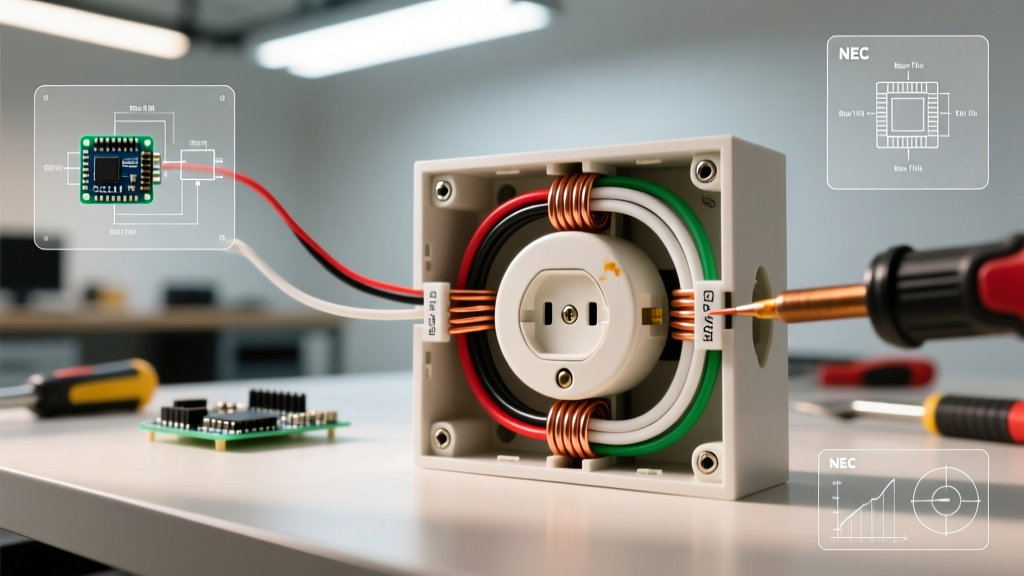 Wiring a Single Round Electrical Outlet: Floor & Pan Box Guide