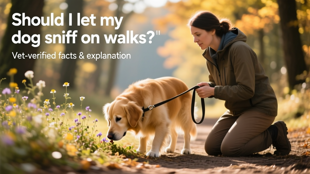 Should I Let My Dog Sniff on Walks? Vet-Verified Facts & Explanation