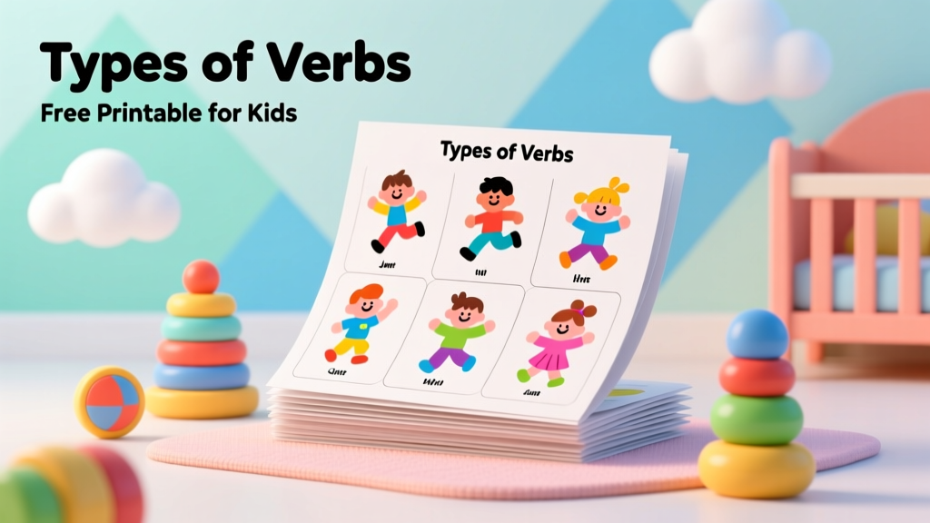 Types of Verbs Free Printables for Kids: Evidence-Based, Safety-Tested Learning Tools