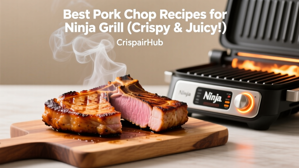 Best Pork Chop Recipes for Ninja Grill (Crispy & Juicy!)
