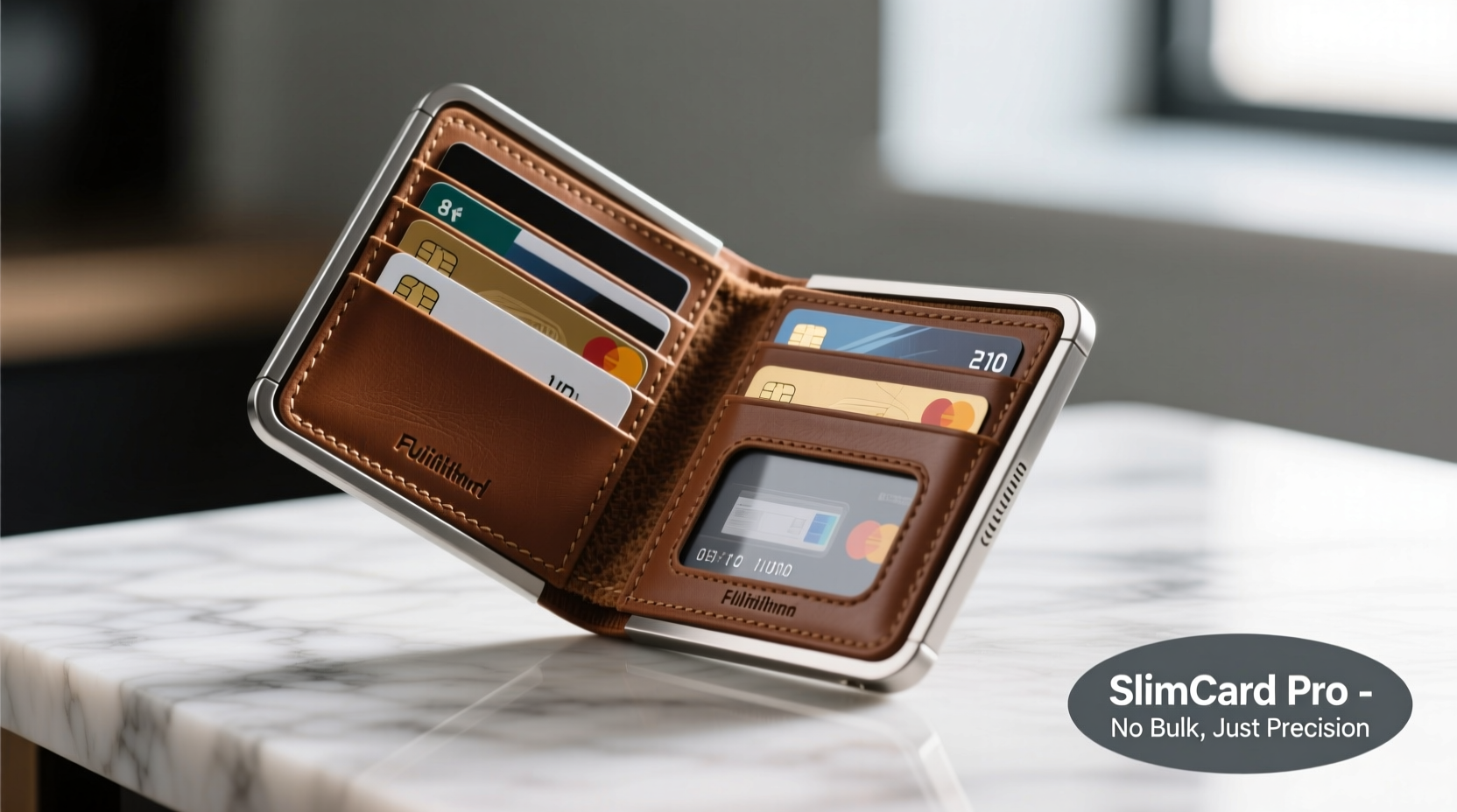 how to carry multiple cards in a slim wallet without bulging