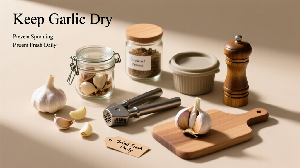 Garlic & Spice Storage, Usage, and Pro Hacks: The Essential Chef’s Handbook