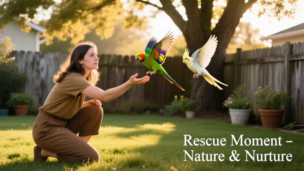 Retrieving Pet Birds That Escape the Home