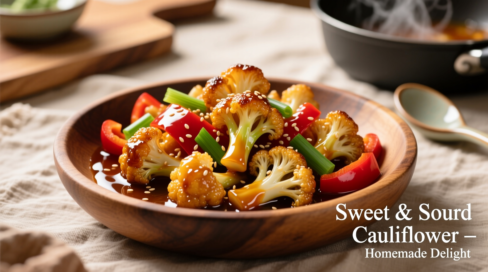 Sweet and Sour Cauliflower: Healthy Vegan Recipe Guide