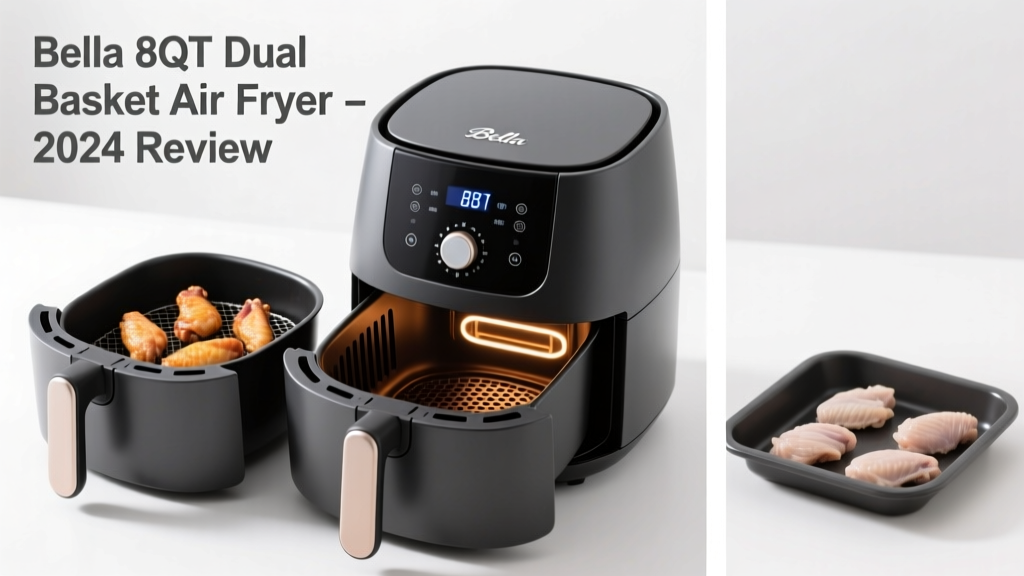 Bella 8-Quart Dual Basket Air Fryer Review (2026)