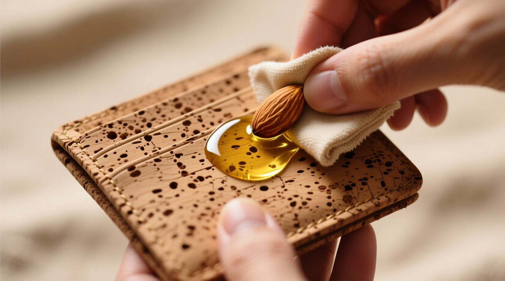 eco friendly cork wallet cleaning tips