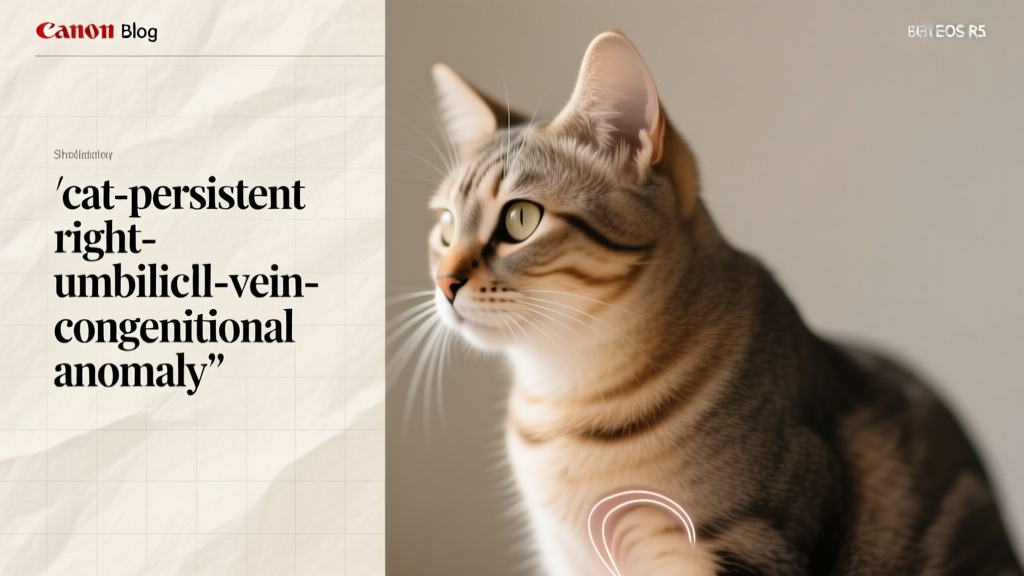 Cat Persistent Right Umbilical Vein: Congenital Anomaly