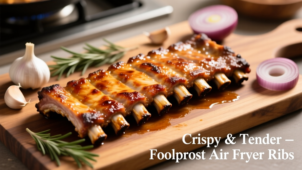 Air Fryer Ribs Cooking Time: Crispy, Tender & Foolproof