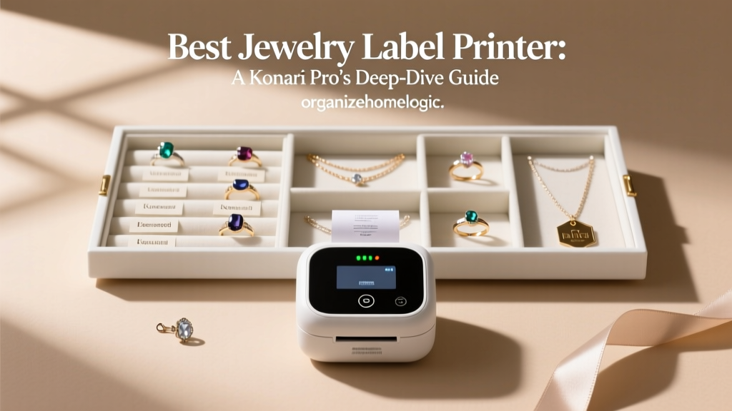 Best Jewelry Label Printer: A KonMari Pro’s Deep-Dive Guide