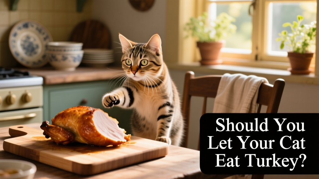 Should You Let Your Cat Eat Turkey?
