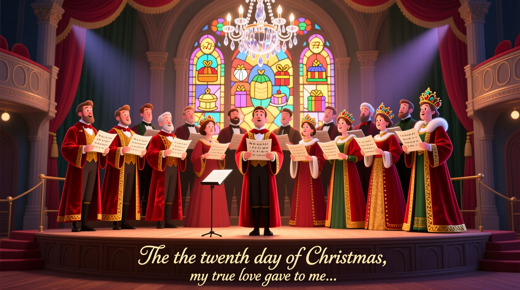 who sings 12 days of christmas