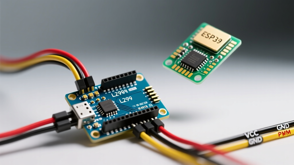L298N to Arduino Driver Guide: Library Setup & PWM Code