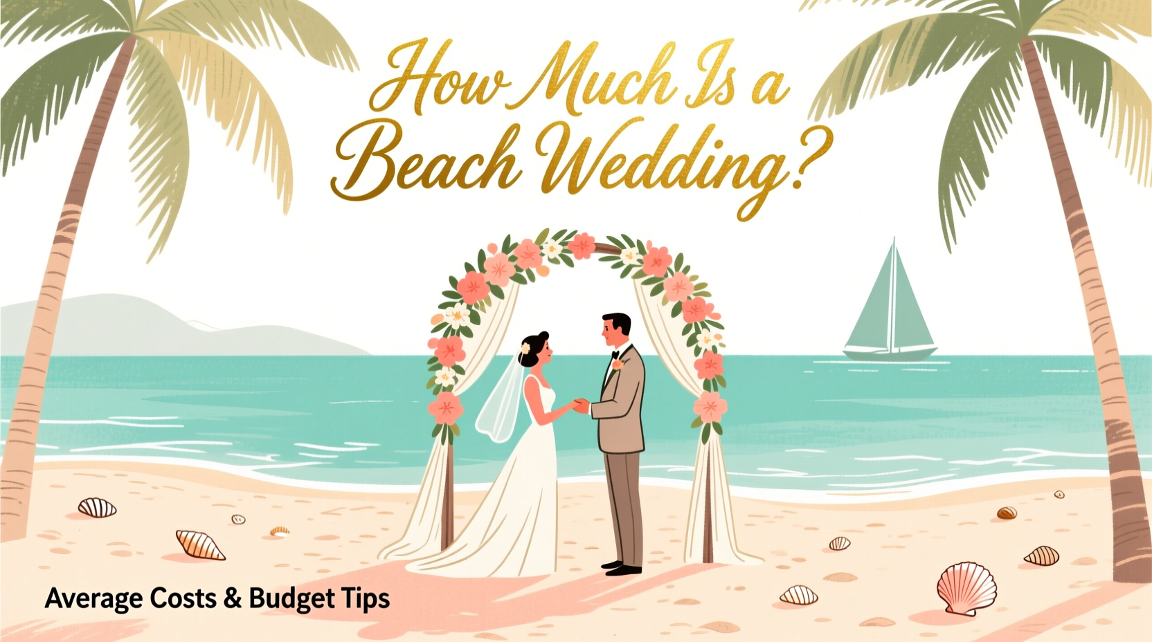 how much is a beach wedding