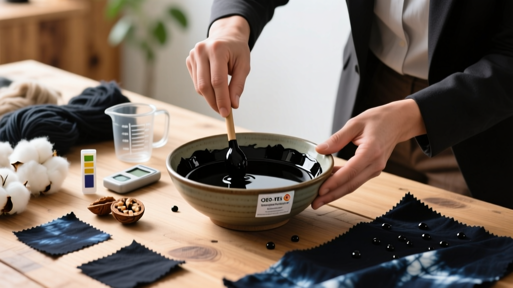 Homemade Black Fabric Dye: Safety, Standards & Best Practices