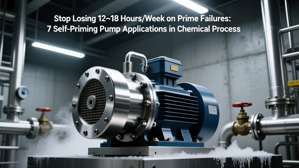 7 Self-Priming Pump Apps for Corrosive Chemical Processing