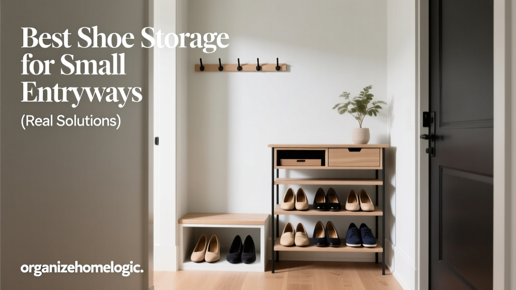 Best Shoe Storage for Small Entryways (Real Solutions)