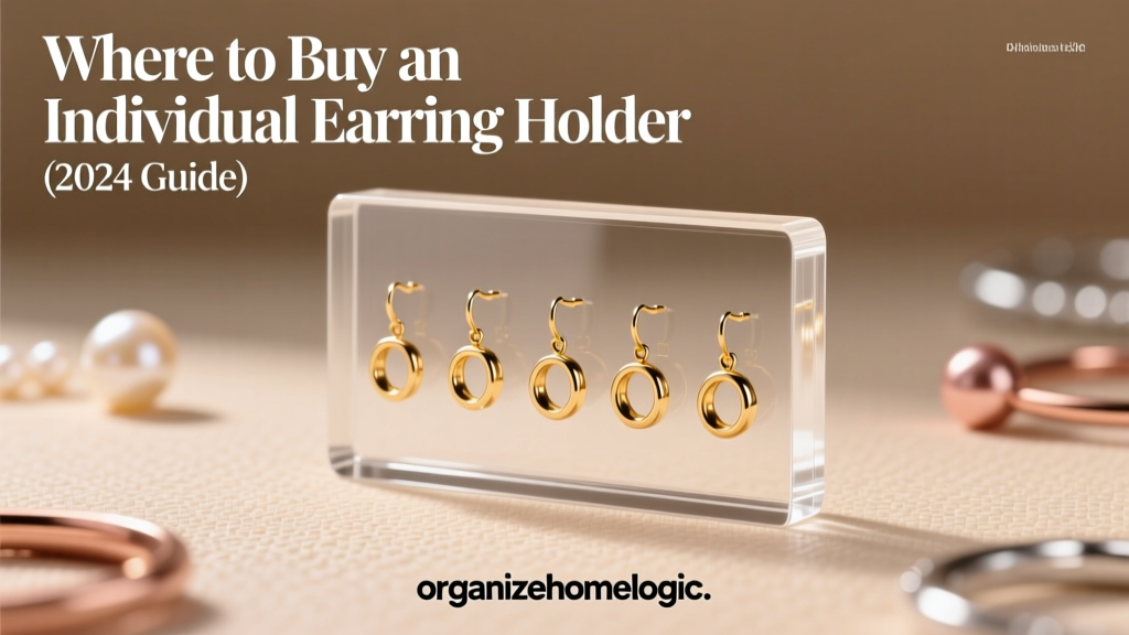 Where to Buy an Individual Earring Holder (2024 Guide)
