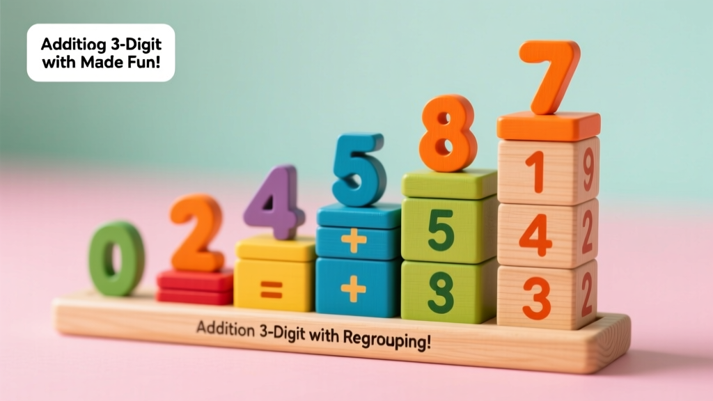Mastering Addition of 3-Digit Numbers With Regrouping: A Developmentally Grounded Guide for Educators, Parents, and Toy Designers