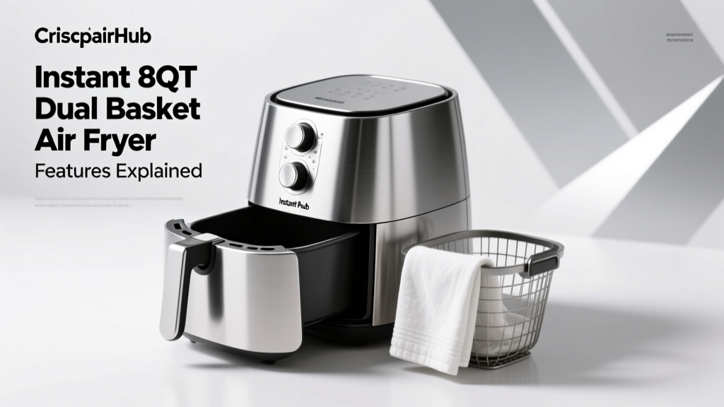 Instant 8QT Dual Basket Air Fryer Features Explained