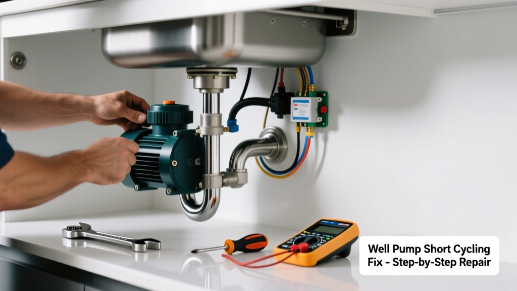 Fixing Well Pump Short Cycling in the Kitchen
