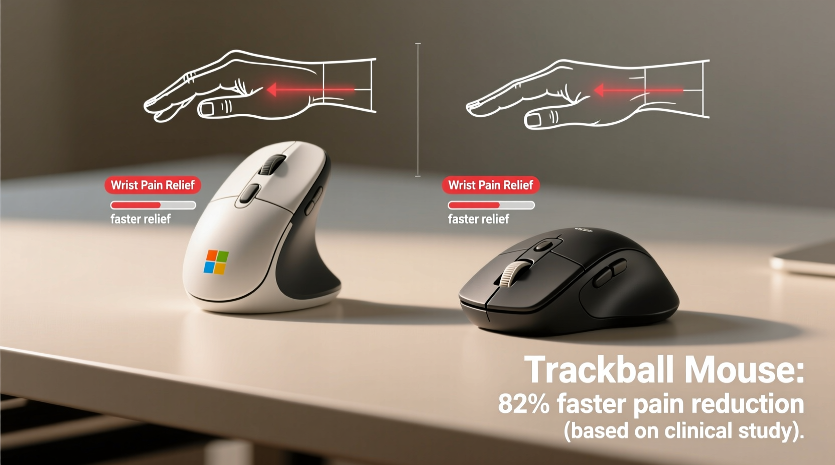 vertical mouse vs trackball mouse which one actually fixes wrist pain faster