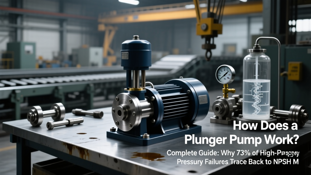 Plunger Pump Working Principle & NPSH Failure Analysis