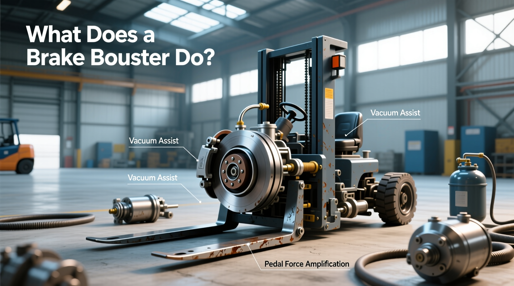 Forklift Booster Brake Guide: How to Choose & What It Does