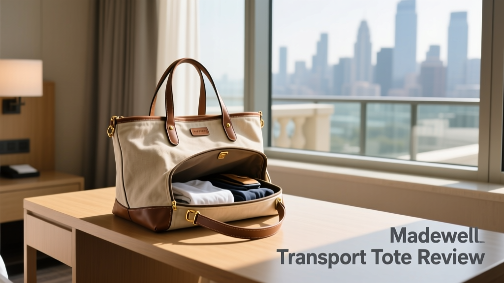 Madewell Transport Tote Review: A Rigorous Assessment for Hospitality Professionals and Frequent Travelers