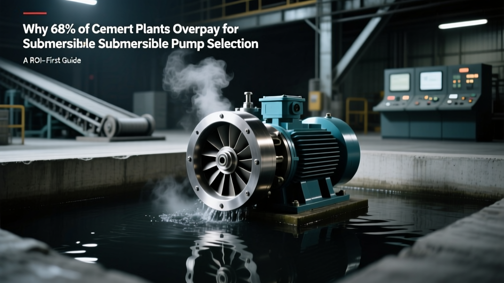 Cut Cement Plant Pump Costs: ROI Guide for Submersible Pumps