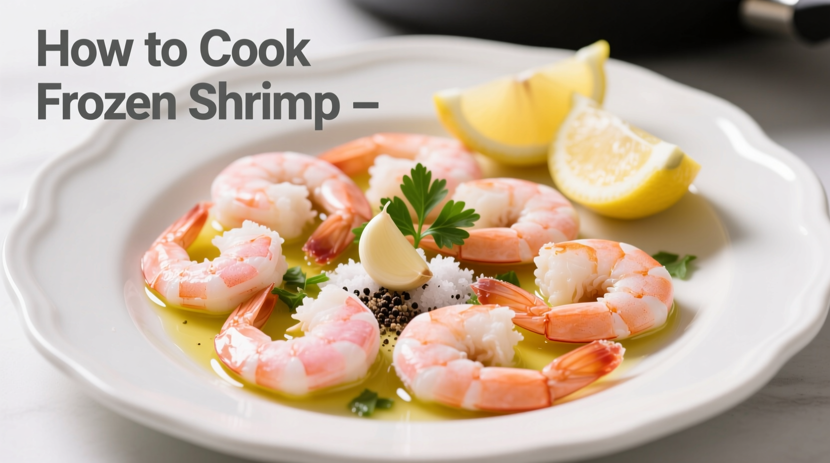 how to cook frozen uncooked shrimp