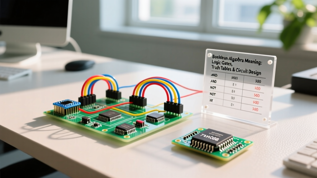 Boolean Algebra Meaning: Logic Gates, Truth Tables & Circuit Design