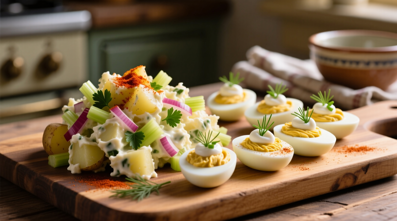 Potato Salad and Deviled Eggs: Two Classic Dishes Explained