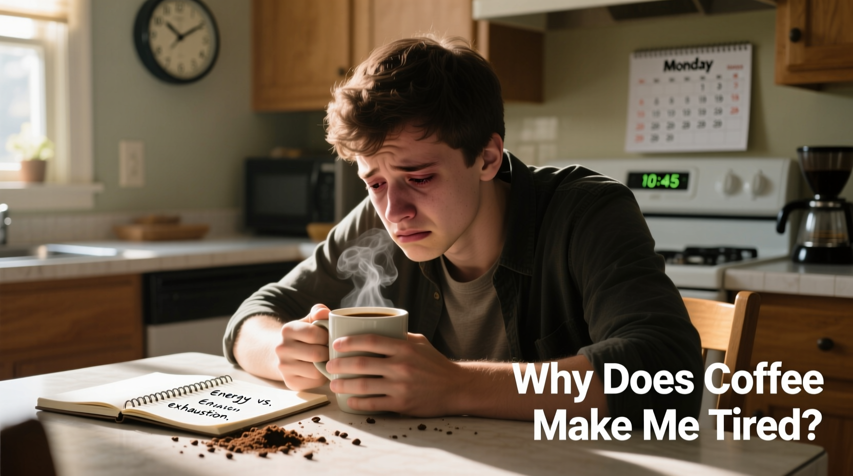 why does coffee make me tired instead of alert the paradox of caffeine crashes