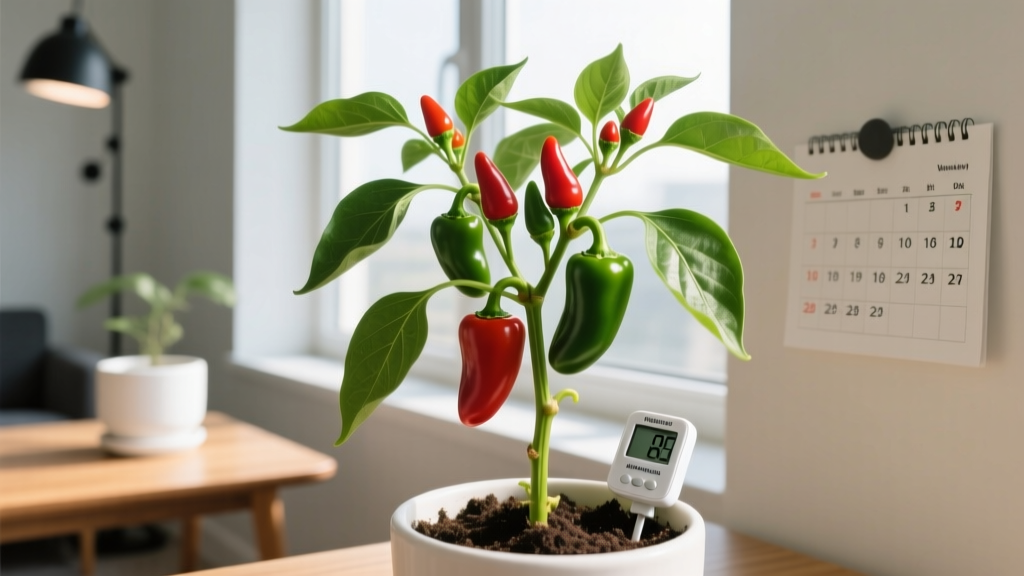 Hot Pepper Plant Care: Watering Schedule for Indoor Success