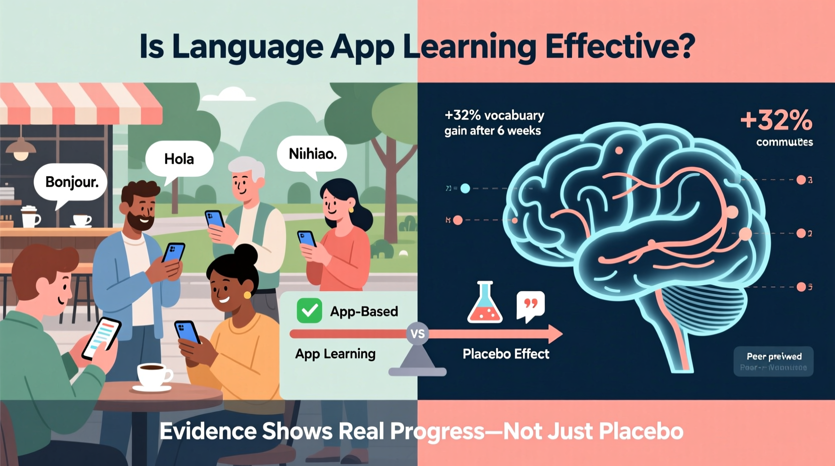 is learning a second language through apps actually effective or just a placebo