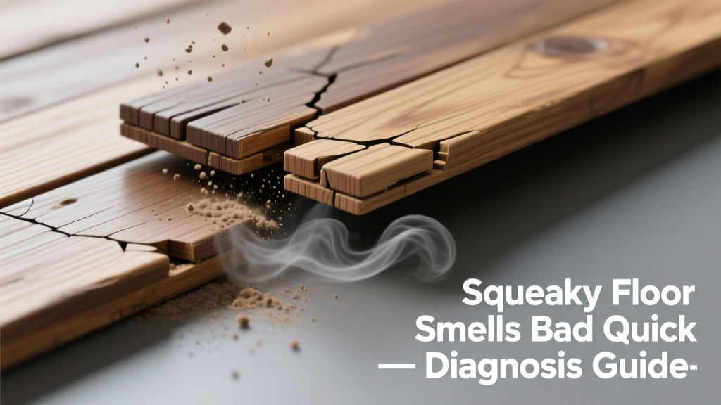 Squeaky Floor Smells Bad: Quick Diagnosis Guide