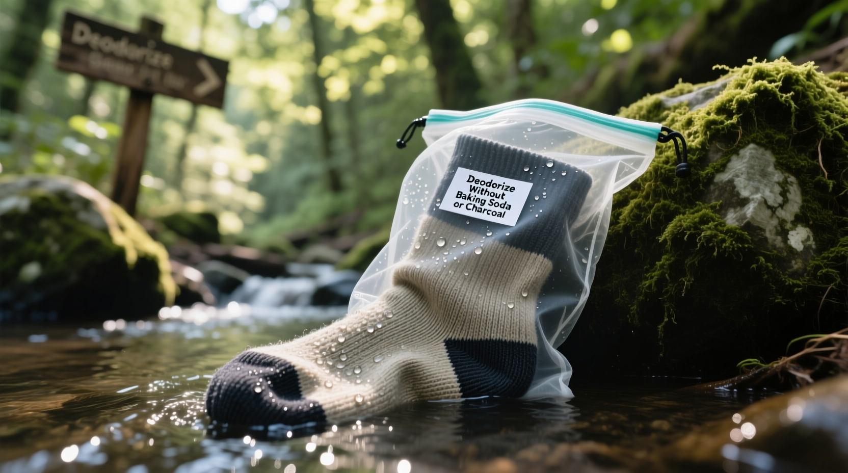 how to deodorize stinky hiking socks without baking soda
