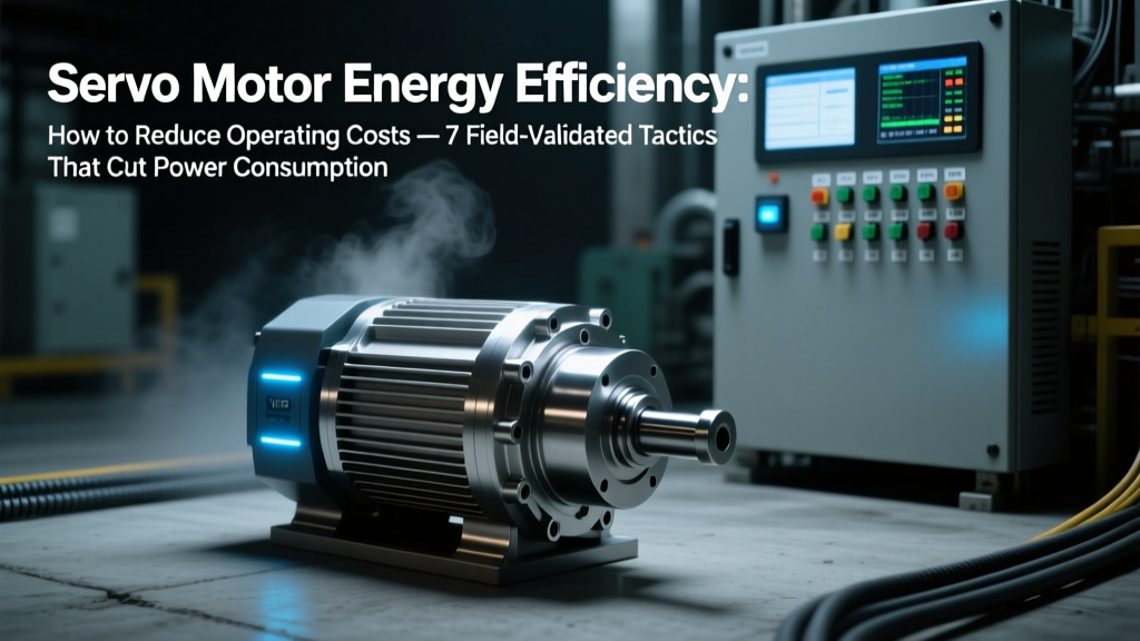 7 Ways to Cut Servo Motor Energy Use 18–34%