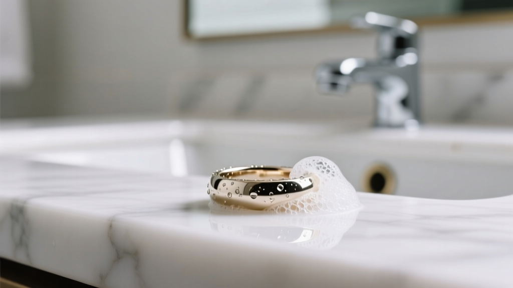 Shower With Wedding Ring? Soap Scum, Damage & Safety