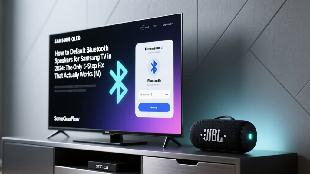 Default Bluetooth Speakers on Samsung TV (2026)