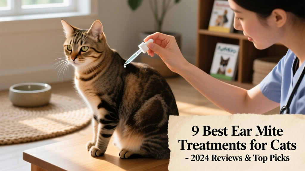 Cat receiving FurPetVo MultiGuard topical solution applied between shoulder blades