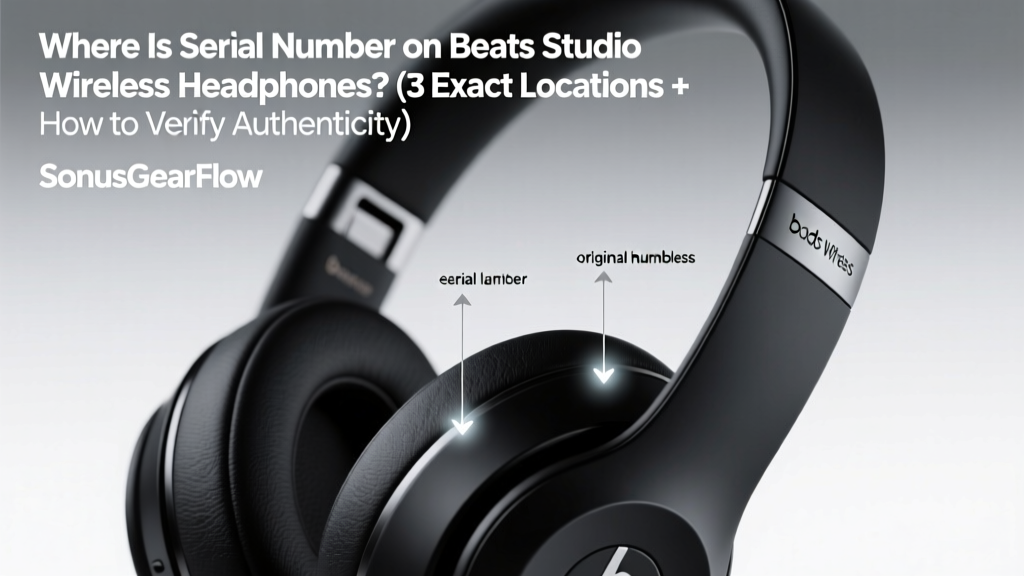 Beats Studio Wireless Serial Number Locations (2026)