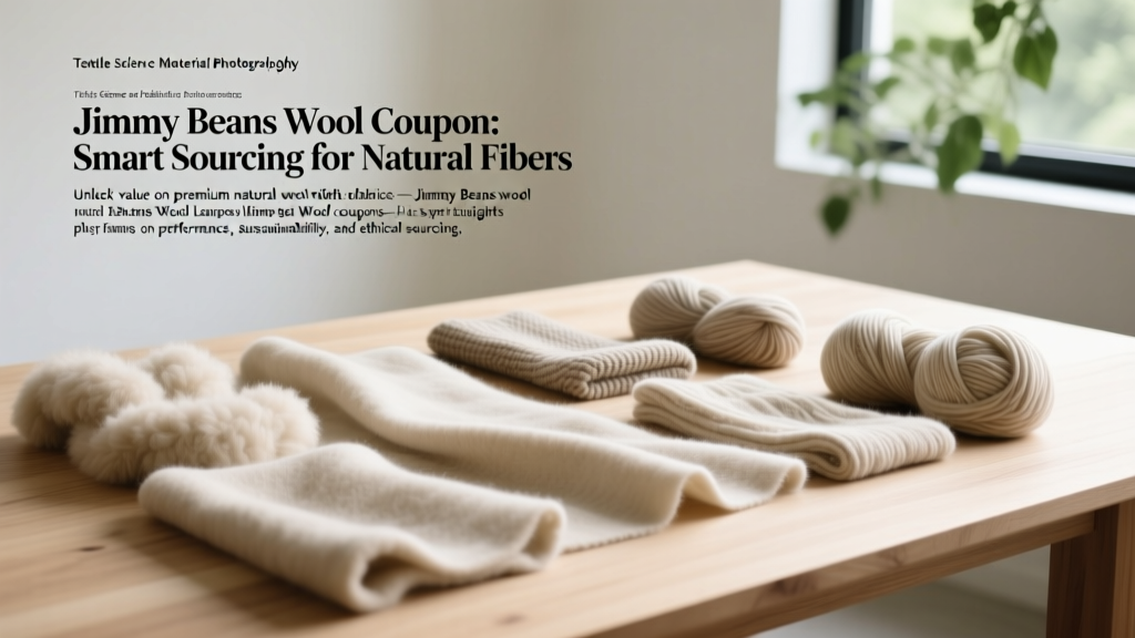 Jimmy Beans Wool Coupon: Smart Sourcing for Natural Fibers