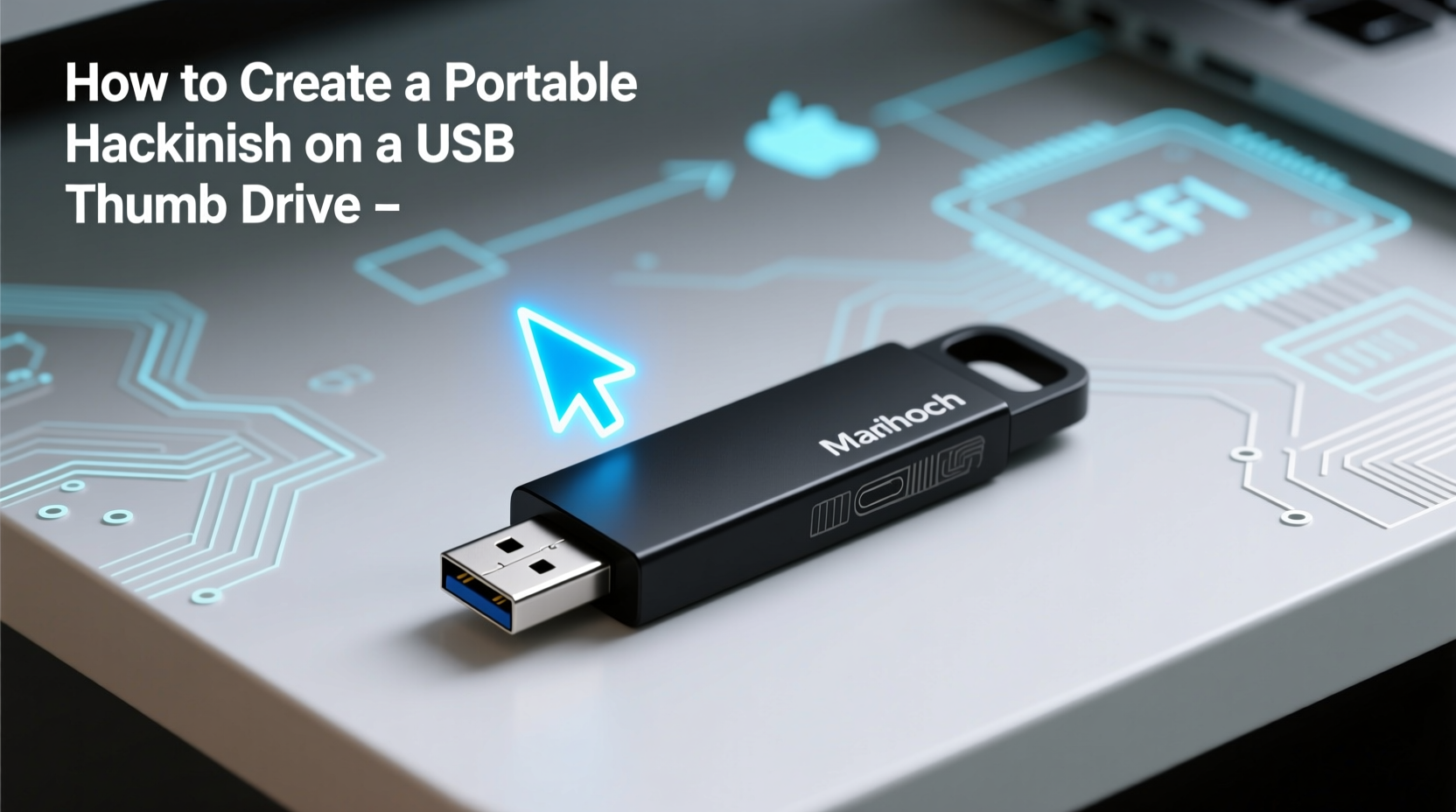 how to create a portable hackintosh on a usb thumb driv